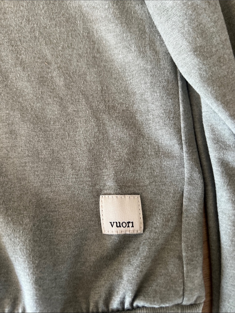 Vuori Daydream Crew Marsh Heathered size XX-Small - Picture 4 of 5